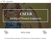 Tablet Screenshot of csulbswe.org